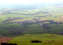Rhynie as viewed from Tap O'Noth