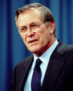 Secretary of Defence Donald Rumsfeld
